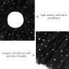 imageStelle Girls Women Ballet Skirt Dance Wrap Skirt Chiffon Toddler Ballet Skirts07black Shiny Tutu Skirt