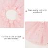 imageStelle Girls Women Ballet Skirt Dance Wrap Skirt Chiffon Toddler Ballet Skirts07pink Shiny Tutu Skirt