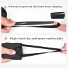 imageStelle Half Soles Dance Shoes Women Men Canvas Lyrical Pirouette Ballet Shoes Turners Dance Shoes for ContemporaryBlack