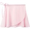 imageStelle Girls Women Ballet Skirt Dance Wrap Skirt Chiffon Toddler Ballet Skirts02pink Adjustable Tie