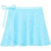 04-pool Blue Shiny Skirt(ad Tie)