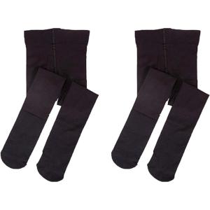 imageStelle Girls Ballet Dance Students School Footed Tight ToddlerLittle KidBig Kid2packblack