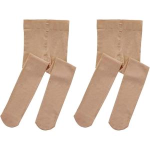 imageStelle Girls Ballet Dance Students School Footed Tight ToddlerLittle KidBig Kid2packtan