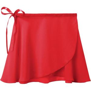 imageStelle Girls Women Ballet Skirt Dance Wrap Skirt Chiffon Toddler Ballet Skirts02red Adjustable Tie