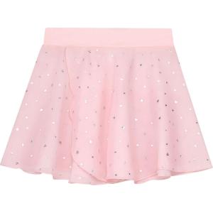 imageStelle Girls Women Ballet Skirt Dance Wrap Skirt Chiffon Toddler Ballet Skirts05pink Shiny Skirt Pull on 