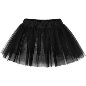 imageStelle Girls Women Ballet Skirt Dance Wrap Skirt Chiffon Toddler Ballet Skirts06black Tutu Skirt