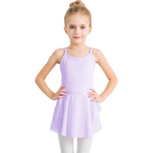 imageStelle Toddler Ballet Leotards for GirlsDance Leotard for GirlsCamisole Toddler Ballet Outfit for Studio Outdoor Daily WearStyle 1lavender