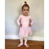 imageStelle Ballet Leotards for Girls Long Sleeve Toddler Dance Leotard Outfits with Skirt ClassicLittleBig KidBallet Pink