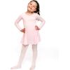 imageStelle Ballet Leotards for Girls Long Sleeve Toddler Dance Leotard Outfits with Skirt ClassicLittleBig KidBallet Pink