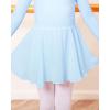 imageStelle Ballet Leotards for Girls Long Sleeve Toddler Dance Leotard Outfits with Skirt ClassicLittleBig KidBlue