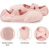 imageStelle Ballet Shoes Toddler Slippers Highly Elastic Canvas Girls Ballerina Dance Shoes for ToddlerLittle KidBig KidWomenBallet Pink