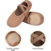 imageStelle Ballet Shoes Toddler Slippers Highly Elastic Canvas Girls Ballerina Dance Shoes for ToddlerLittle KidBig KidWomenTan