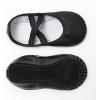 imageStelle Ballet Shoes for Girls Toddler Dance Slippers Soft Leather Ballerina Boys Shoes for ToddlerLittle KidBig KidWomenBlack