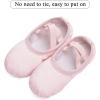 imageStelle Canvas Ballet Shoes Toddler Girls Ballet Slippers NoTie Boys Dance ShoesBallet Pink