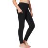 imageStelle Girls Athletic Leggings Kids Dance Running Yoga Pants Workout Active Dance Tights with Pockets3packblack 2 Side Pocket