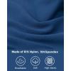 imageStelle Girls Athletic Leggings Kids Dance Running Yoga Pants Workout Active Dance Tights with PocketsAtlantic Blue