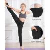 imageStelle Girls Athletic Leggings Kids Dance Running Yoga Pants Workout Active Dance Tights with PocketsBlackblackcharcoalcharcoal