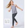imageStelle Girls Athletic Leggings Kids Dance Running Yoga Pants Workout Active Dance Tights with PocketsBlackcharcoalnavyespresso