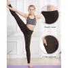 imageStelle Girls Athletic Leggings Kids Dance Running Yoga Pants Workout Active Dance Tights with PocketsBlackcharcoalnavyespresso