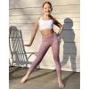 imageStelle Girls Athletic Leggings Kids Dance Running Yoga Pants Workout Active Dance Tights with PocketsBlackpink