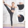 imageStelle Girls Athletic Leggings Kids Dance Running Yoga Pants Workout Active Dance Tights with PocketsCharcoal 2 Side Pocket