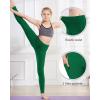 imageStelle Girls Athletic Leggings Kids Dance Running Yoga Pants Workout Active Dance Tights with PocketsEvergreen2 Side Pocket