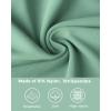 imageStelle Girls Athletic Leggings Kids Dance Running Yoga Pants Workout Active Dance Tights with PocketsJade Green