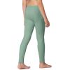 imageStelle Girls Athletic Leggings Kids Dance Running Yoga Pants Workout Active Dance Tights with PocketsJade Green