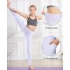 imageStelle Girls Athletic Leggings Kids Dance Running Yoga Pants Workout Active Dance Tights with PocketsLavender 2 Side Pocket