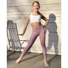 imageStelle Girls Athletic Leggings Kids Dance Running Yoga Pants Workout Active Dance Tights with PocketsPink 2 Side Pocket