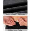 imageStelle Girls Athletic Leggings Kids Dance Workout Running Yoga Pants with Hidden Pocket2packblack