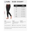 imageStelle Girls Athletic Leggings Kids Dance Workout Running Yoga Pants with Hidden Pocket2packblack