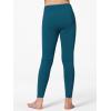 imageStelle Girls Athletic Leggings Kids Dance Workout Running Yoga Pants with Hidden PocketDark Teal