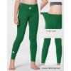imageStelle Girls Athletic Leggings Kids Dance Workout Running Yoga Pants with Hidden PocketEvergreen