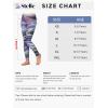 imageStelle Girls Athletic Leggings Kids Dance Workout Running Yoga Pants with Hidden PocketMarble Blue