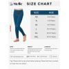 imageStelle Girls Athletic Leggings Kids Dance Workout Running Yoga Pants with Hidden PocketOceanic