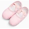 imageStelle Girls Ballet Shoes Boys Toddler Soft Leather Dance Slippers for ToddlerLittle KidBig KidLight Pink