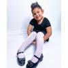 imageStelle Girls Dress Shoes Toddler White Flower Girl Low Heels Mary Jane Flat for School Uniform WeddingLittleBig KidA15black