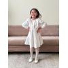 imageStelle Girls Dress Shoes White Flower Girl Shoe Mary Jane Low Heels for Wedding ToddlerLittleBig KidWhiteshiny Strap