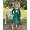 imageStelle Girls High Heels Dress Sandals Princess Bow Shoes Party Flower Wedding Shoes for Toddler KidsGold