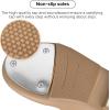 imageStelle Tap Shoes for Girls Boys PU Leather NonSlip Dance Shoes for ToddlerLittle KidBig KidTan