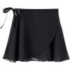 imageSTELLE GirlsWomens Chiffon Wrap Skirt for DanceBlack Medium  WomenWaist 27305 in