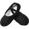 imageStelle Canvas Ballet Shoes Toddler Girls Ballet Slippers NoTie Boys Dance ShoesBlack