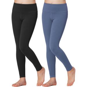 imageStelle Girls Athletic Leggings Kids Dance Workout Running Yoga Pants with Hidden PocketBlackblue