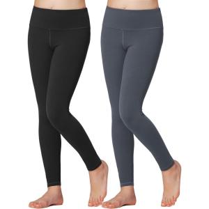 imageStelle Girls Athletic Leggings Kids Dance Workout Running Yoga Pants with Hidden PocketBlackcharcoal