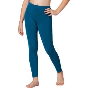 imageStelle Girls Athletic Leggings Kids Dance Workout Running Yoga Pants with Hidden PocketOceanic