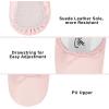 imageStelle Ballet Shoes for Girls Toddler Dance Slippers PU Leather Boys Ballerina Shoes for ToddlerLittle KidBig KidWomenBallet Pink