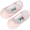 imageStelle Ballet Shoes for Girls Toddler Dance Slippers PU Leather Boys Ballerina Shoes for ToddlerLittle KidBig KidWomenBallet Pink