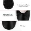 imageStelle Ballet Shoes for Girls Toddler Dance Slippers PU Leather Boys Ballerina Shoes for ToddlerLittle KidBig KidWomenBlack