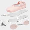 imageStelle Ballet Shoes for Girls Women PU Leather Dance Slippers Boys Ballerina Shoes for ToddlerLittle KidBig KidWomenBallet Pink
